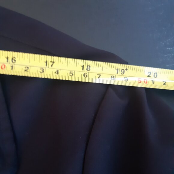 Calvin Klein SZ 42R Black Quilted Lined Men's Nylon Medium Length Overcoat - Picture 15 of 16